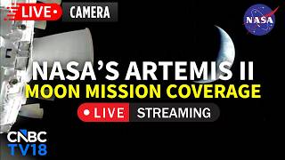 WATCH LIVE: NASA's Artemis II Live Views from Orion | Artemis II Astronauts Moon Mission LIVE | N18G
