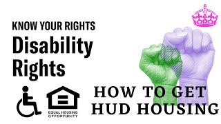 HUD Definition of Person with Disability - Disability Housing Assistance Programs