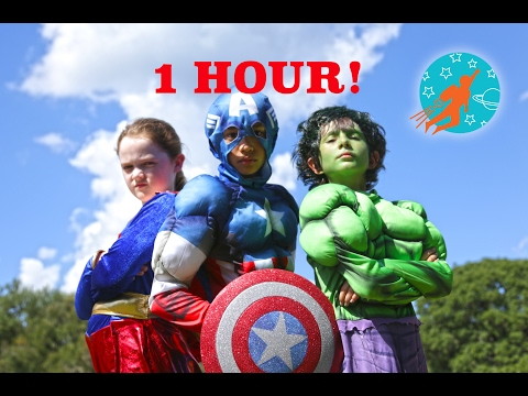 Little Superheroes Compilation Video - 1 Hour with the Super Squad