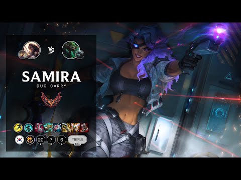 Samira ADC vs Twitch - KR Grandmaster Patch 12.6
