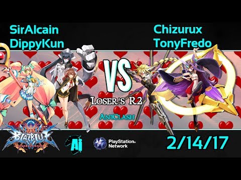 AniClash V Day Waifu Wars - Chizurux/TonyFredo vs SirAlcain/Dippy Kun Loser's R2 - BBCF