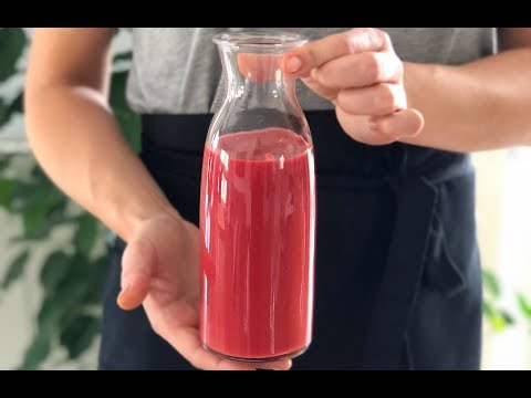 GAZPACHO DE REMOLACHA Y AGUACATE fácil y rápido | Saboreanda