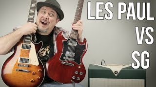 Video thumbnail for Les Paul vs SG Which Guitar Do You Like More? by Marty Music