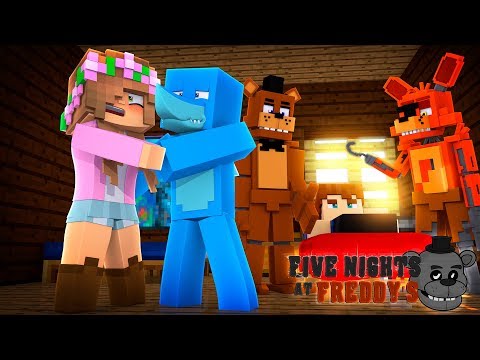 FIVE NIGHTS AT FREDDYS CHALLENGE, NIGHTMARE FREDDY STRIKES AGAIN - Minecraft