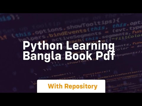 Python Learning Bangla Book Pdf