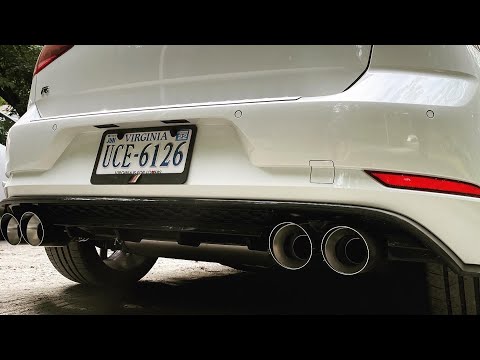 Golf R w/Remus Exhaust, start up