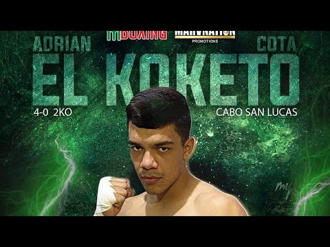 Adrian El KOKETO Cota Vs Ulises El Martillo Perez nocaut GUERRA EN LA PAZ IV