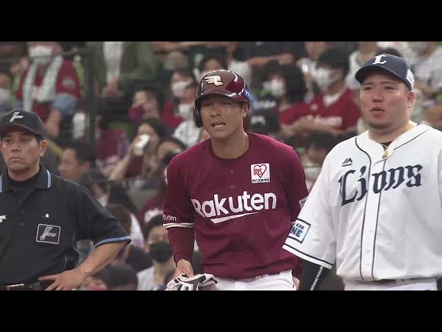 【5回表】イーグルス・茂木栄五郎 今季初打点となるタイムリーヒットを放つ!! 2022年5月14日 埼玉西武ライオンズ 対 東北楽天ゴールデンイーグルス