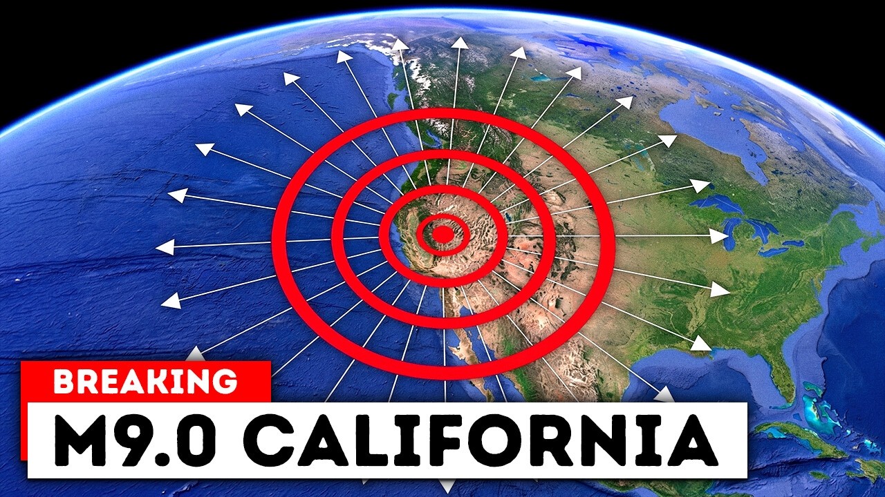 Double Mega Quake Will Reshape America's West Coast - Inevitable