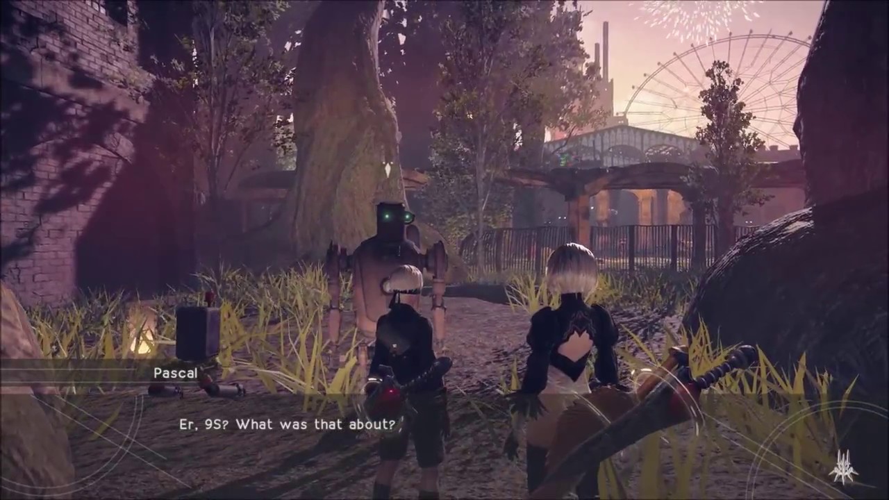 Nier: Automata - Side Quest - The Wandering Couple - YouTube