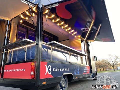 Bar Food Truck Wine / Bor Büfékocsi Renault Master SalesVan.hu-tól