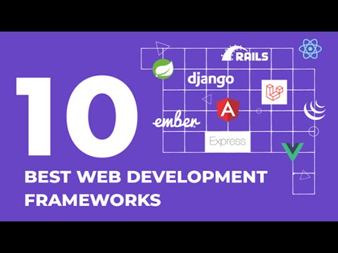10 Best Web Development Frameworks in 2025