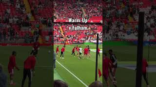 Warm-Up v Fulham