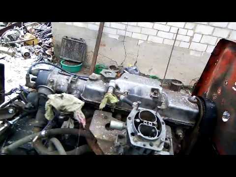 самодельный трактор. установка двигателя 2109.