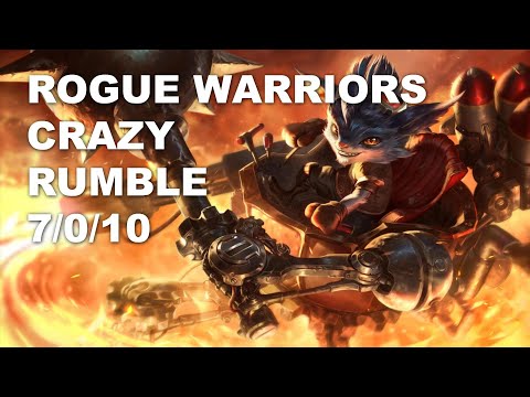 Rogue Warriors Crazy Mid Rumble vs Sylas - KR Challenger Rank Game