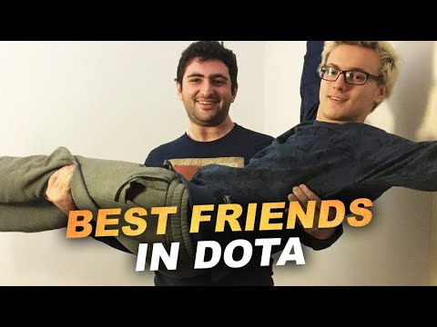 BEST FRIENDS in Dota — GH & Miracle
