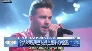 One Direction - Love You Goodbye (GMA) [Lyrics + Sub Español]