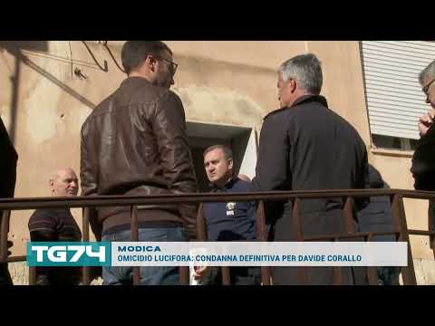 MODICA - FINAL SENTENCE FOR DAVIDE CORALLO IN THE LUCIFORA MURDER