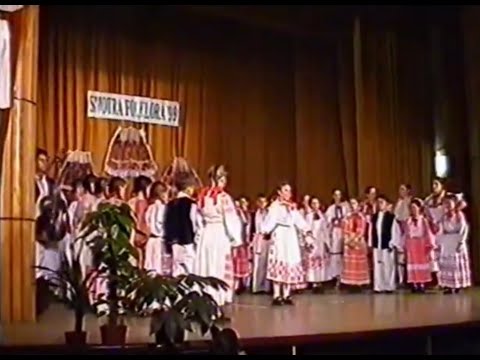 KUD Dučec Mraclin - dječja skupina na smotri folklora 1999. godine