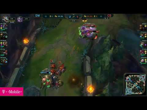 C9 (Contractz Nidalee) VS DW (Shernfire Sejuani) Highlights - 2017 World Championship Play-In D1