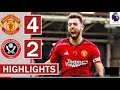 🔴Man United vs Sheffield United (4-2) Extended HIGHLIGHTS: Bruno Højlund Maguire GOALS!