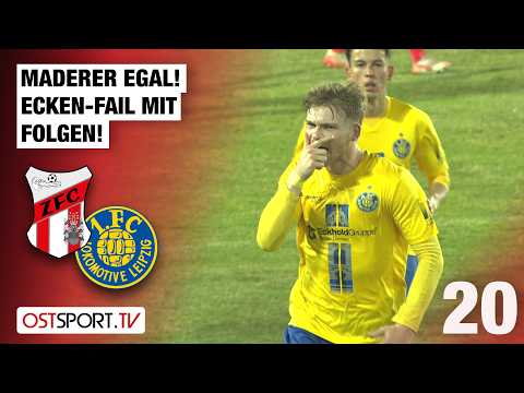 Maderer doesn't care! Corner kick fail with consequences! Meuselwitz - Lok Leipzig | Regionalliga...