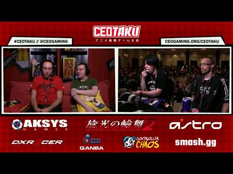 CEOTAKU 2017 GGXrD R2 Top 8 - WONGNATION LOSTSOUL vs TAKA