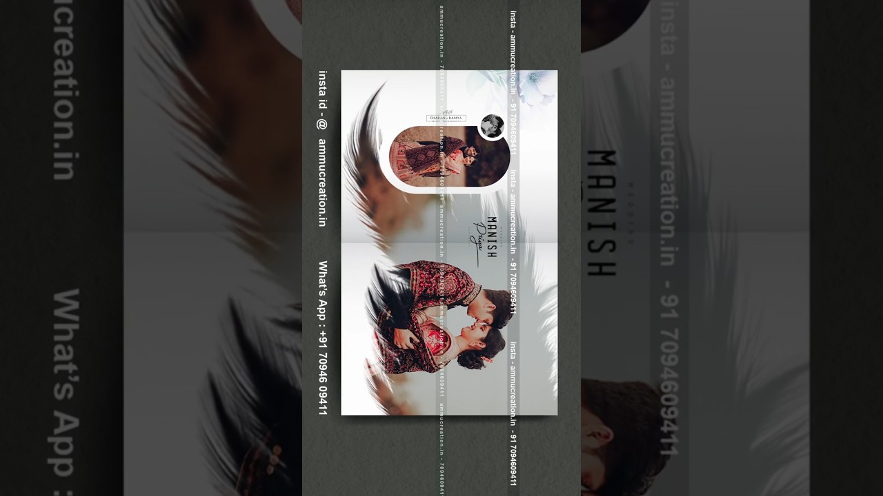 New 2025 15x24 Wedding PSD Template Download | Elegant Designs for Wedding Albums