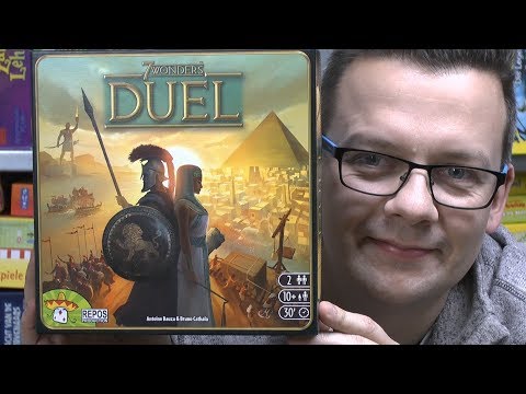 7 Wonders Duel (Repos) - ab 10 Jahre zählt zu den Top Spielen für 2 Spieler