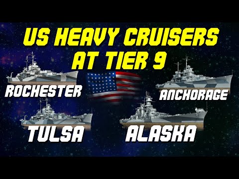 A Guide To Tier 9 US Premium Heavy Cruisers - Wows Blitz