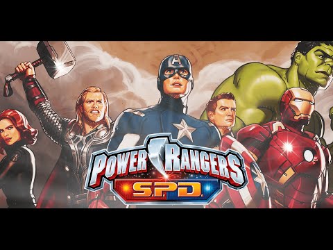 Avengers Endgame Opening |  Power Rangers SPD Style