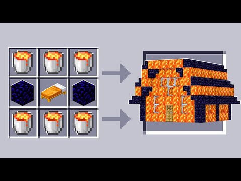 Minecraft, aber WIR KÖNNEN HÄUSER CRAFTEN