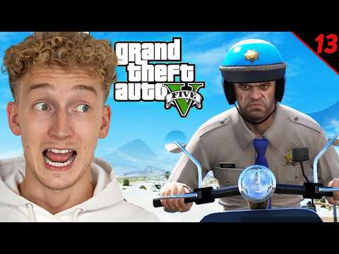 GTA V FABUŁA #13 - FAKE POLICJANT! XD