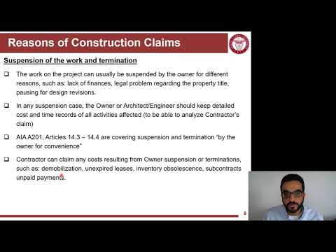 CENG184 L7 P1 - Construction Claims