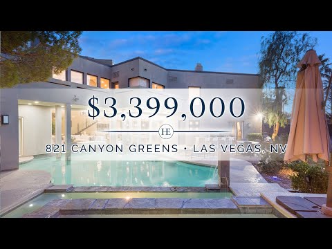 $3,399,000 | 5 Bedrooms | Backyard Paradise | Las Vegas Homes for Sale