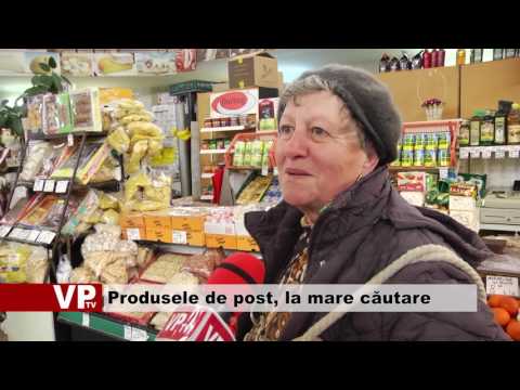 Produsele de post, la mare căutare