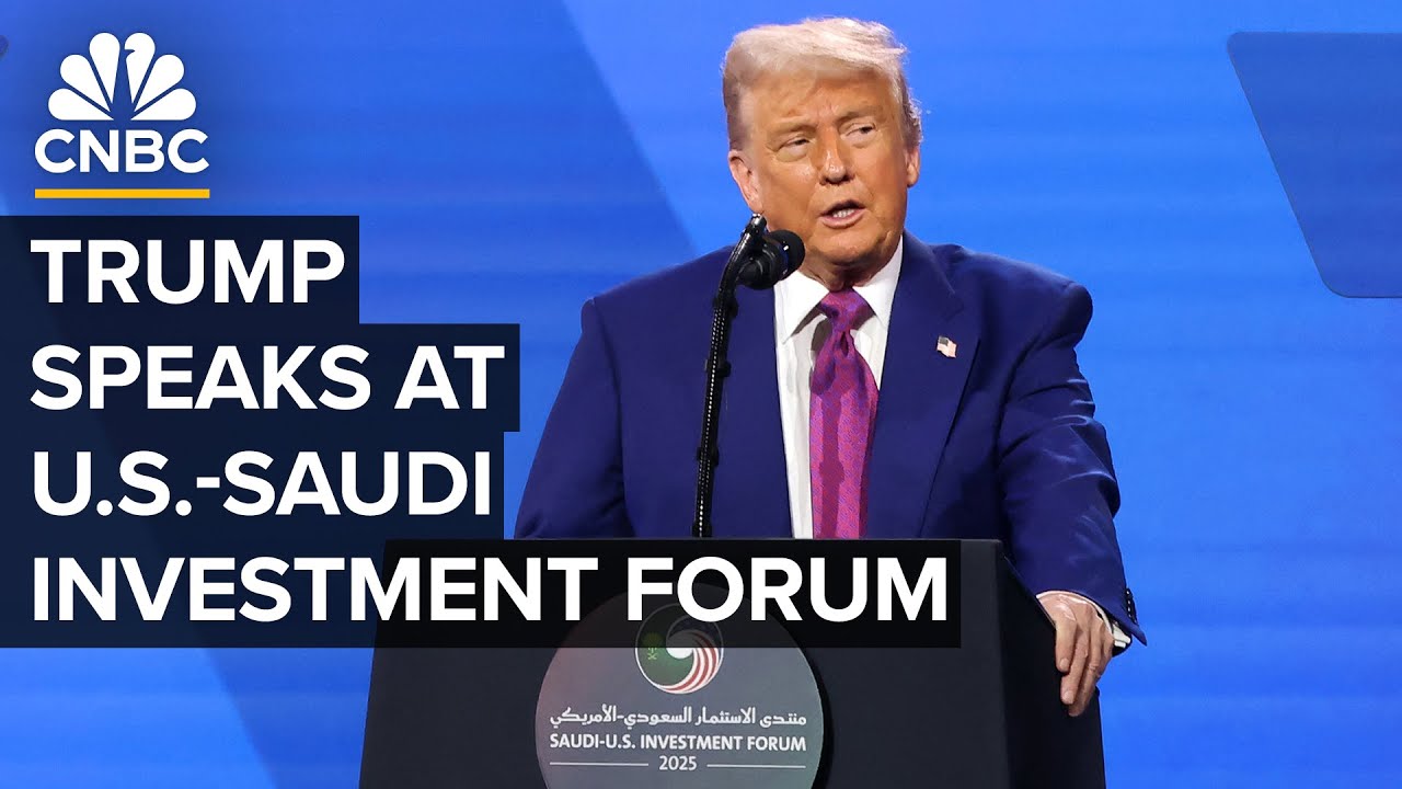 President Trump delivers remarks at the U.S.-Saudi Investment Forum — 11/19/2025