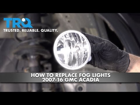 How To Replace Fog Lights 2007-16 GMC Acadia