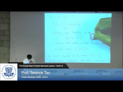 Prof. Terence Tao | Can the Navier-Stokes Equations Blow Up in Finite Time? | Einstein Lecture 2015
