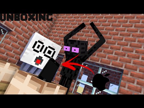 Monster School: Unboxing Iphone 11 - Minecraft Animation