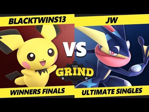 Smash Ultimate Tournament - Blacktwins13 (Pichu) Vs. JW (Greninja) The Grind 110 SSBU Winners Finals