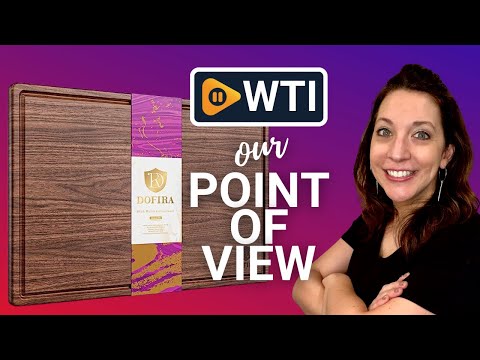 Dofira Large Wood Cutting Boards - WTI product video review