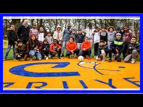 Molenbeek: Inauguration du Cruyff court