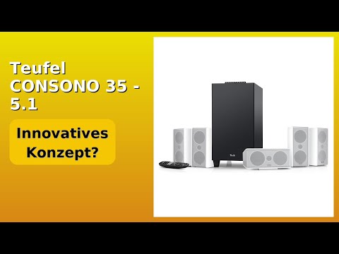 BEWERTUNG (2025): Teufel CONSONO 35 - 5.1 Soundsystem. WESENTLICHE Einzelheiten