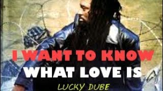 I Want To Know What Love Is by Lucky Dube