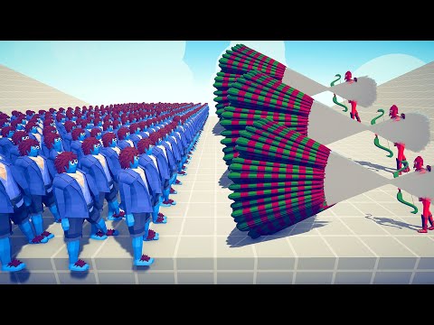 HALFLING ARMY vs EVERY GODS - Totally Accurate Battle Simulator TABS