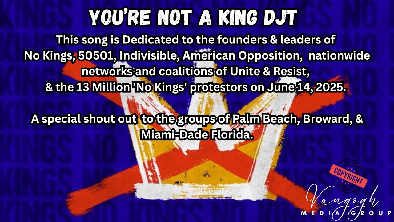 We Dissent You're Not A King DJT (Official Music Release)