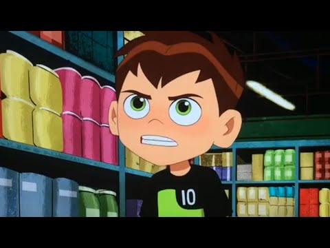 Ben Pan Part 4 - Ben Chases his Shadow/Ben and Starfire Meet