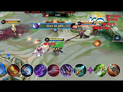 LATE GAME MONSTER MOSKOV! 🔥 MOSKOV BEST BUILD 2023 | MOBILE LEGENDS