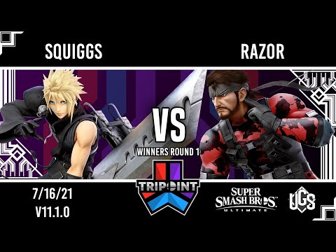Tripoint Smash 105 - Winners Round 1 - Squiggs(Cloud) Vs. Razor(Snake)